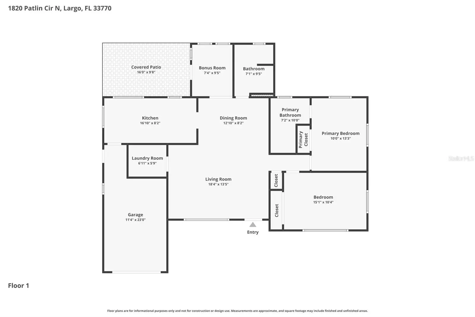 1820 Patlin Circle, FL