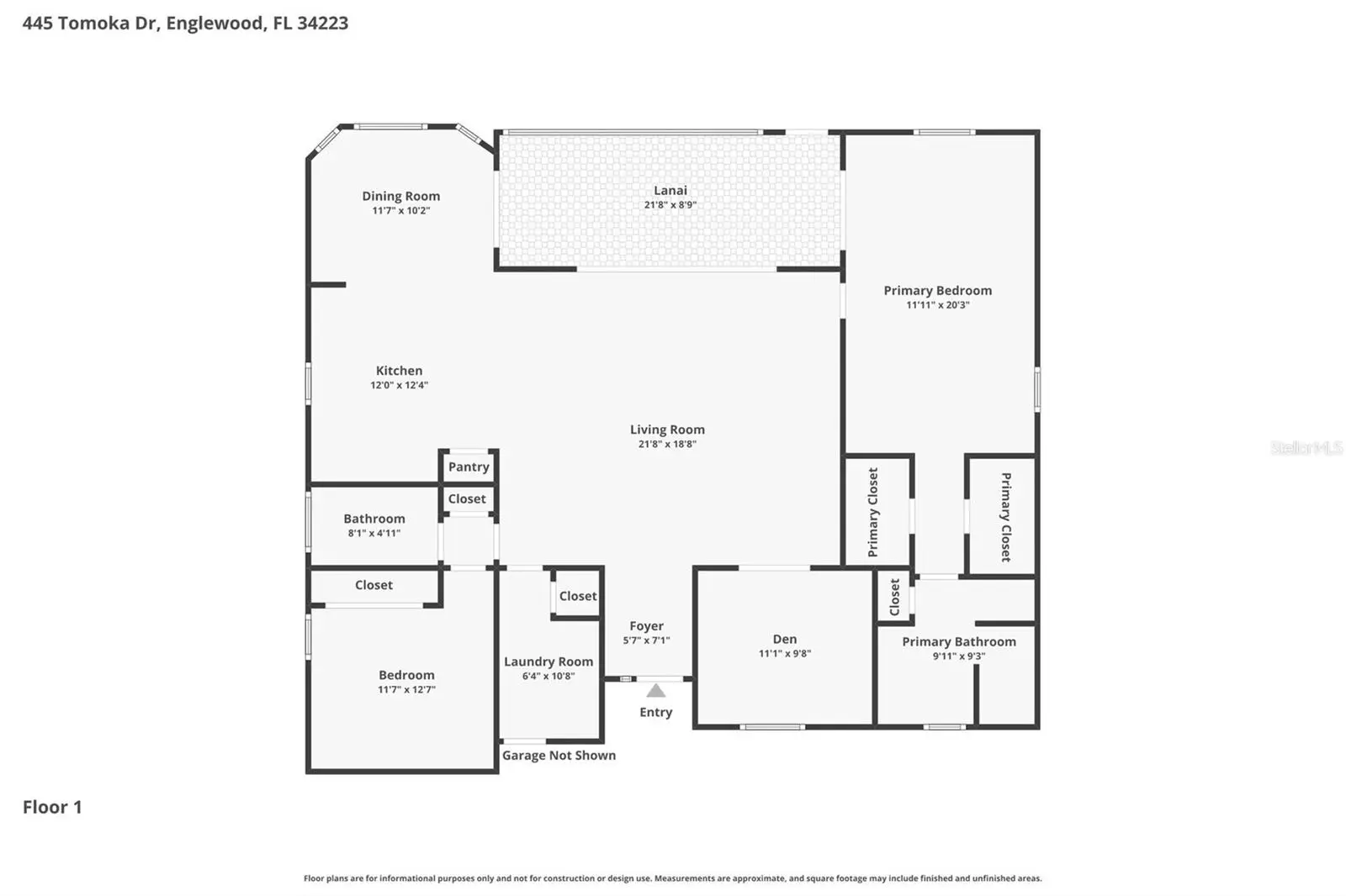 445 Tomoka Drive, FL