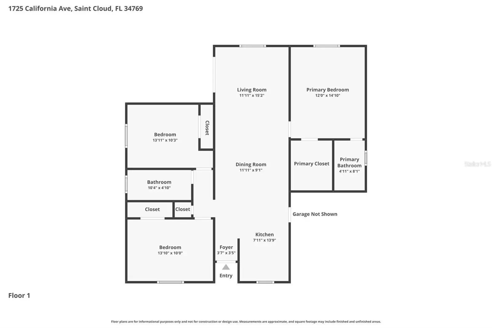 1725 California Avenue, FL