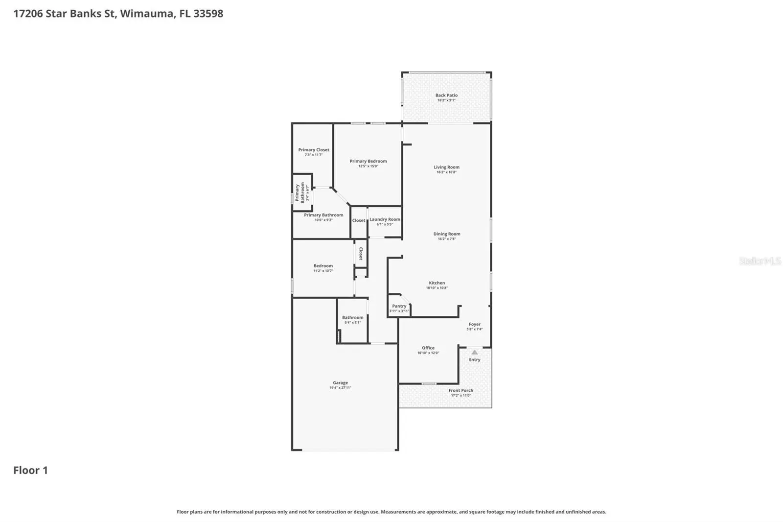 17206 Star Banks Street, FL