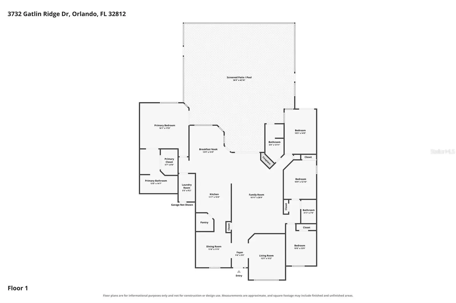 3732 Gatlin Ridge Drive, FL