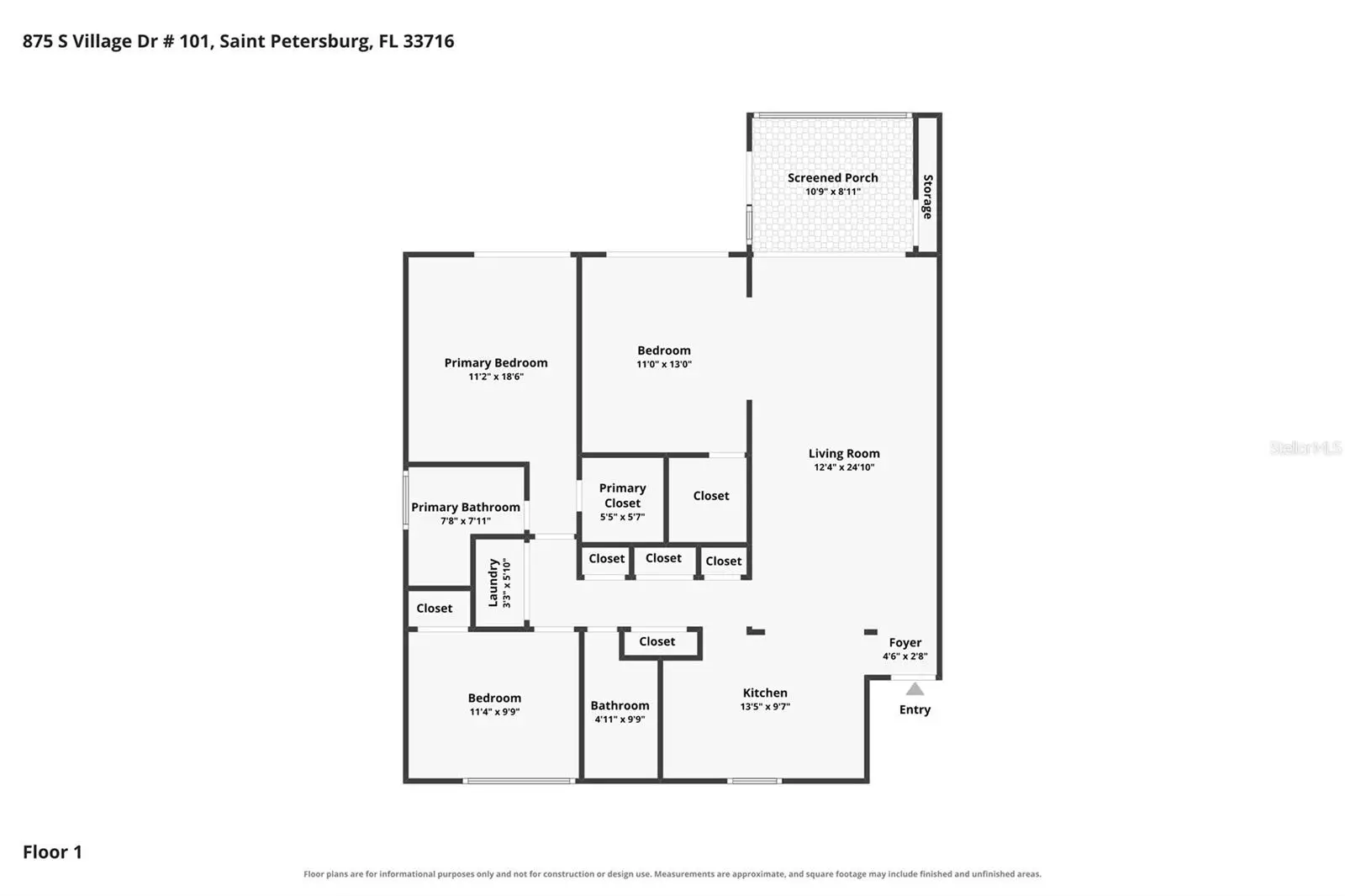 875 Village Drive, FL