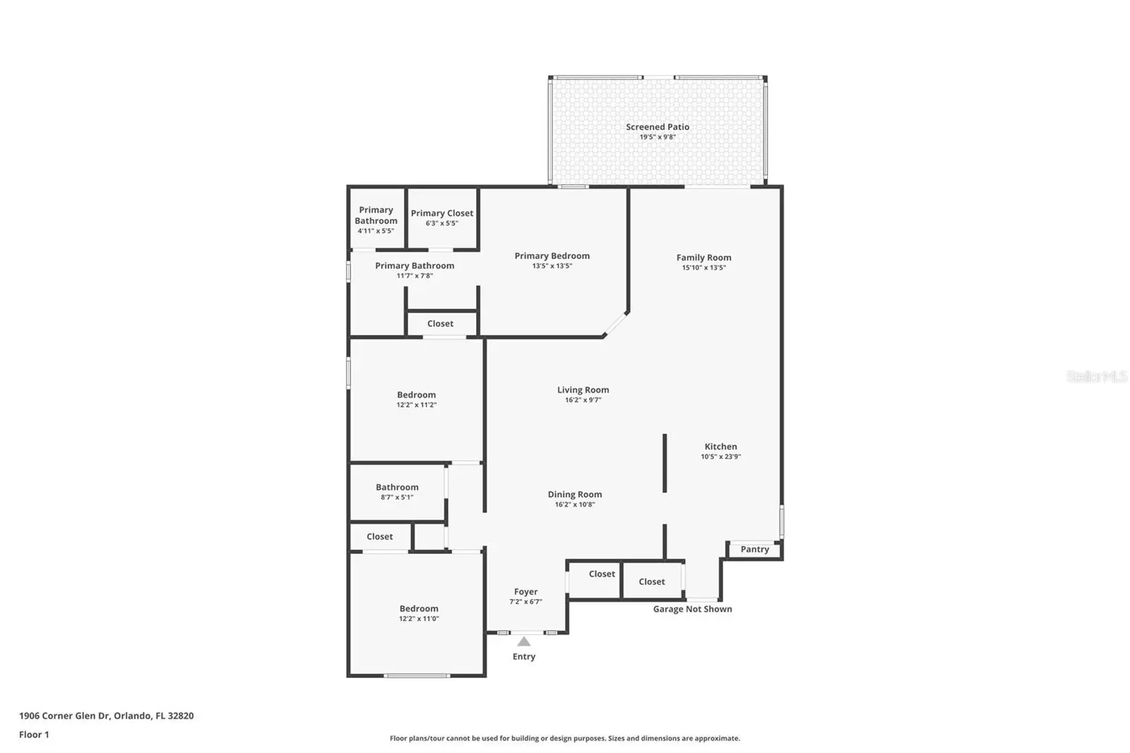 1906 Corner Glen Drive, FL