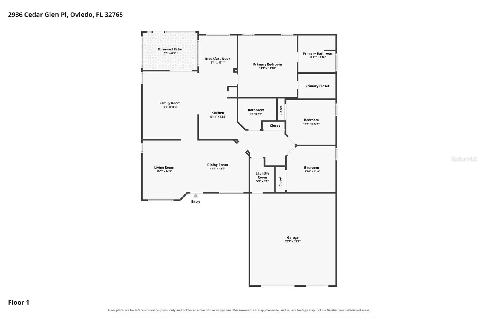 2936 Cedar Glen Place, FL