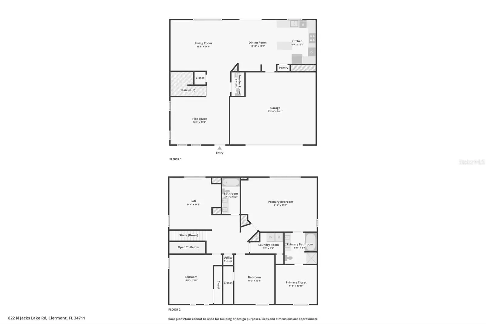 822 N Jacks Lake Rd, FL