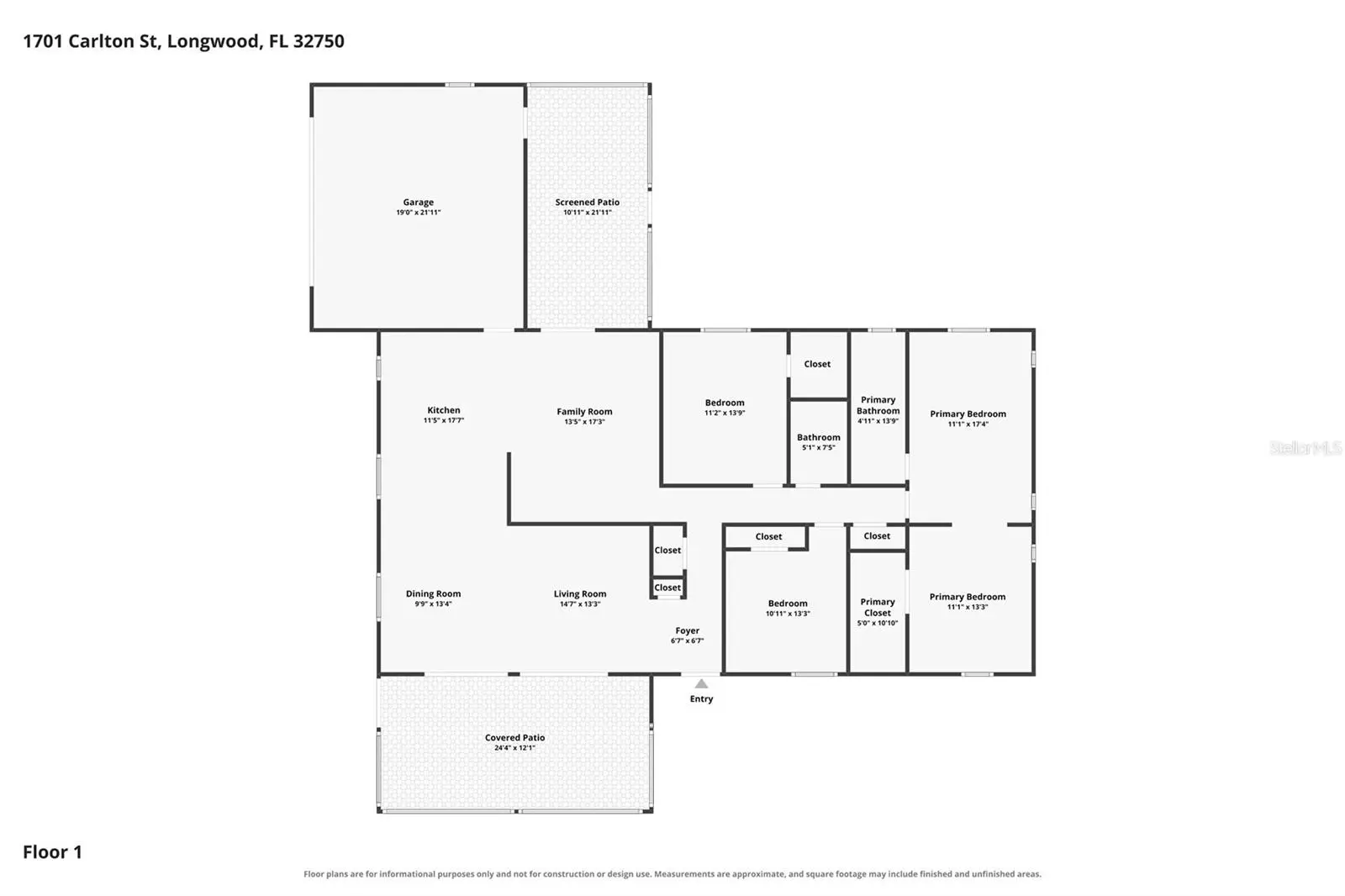 1701 Carlton Street, FL