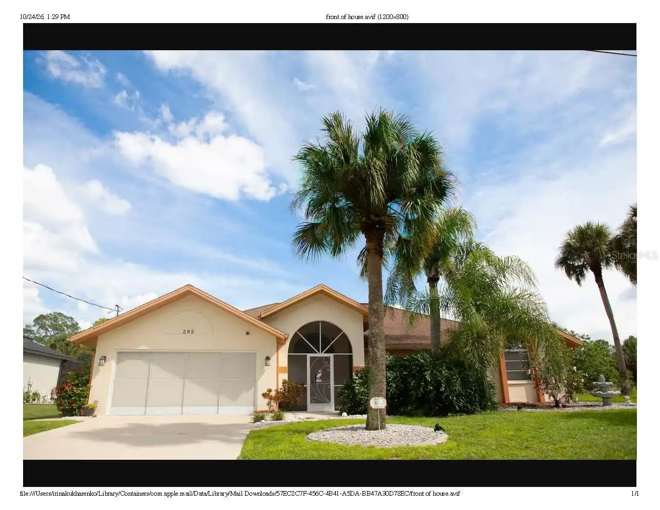 292 Mccabe Street, FL