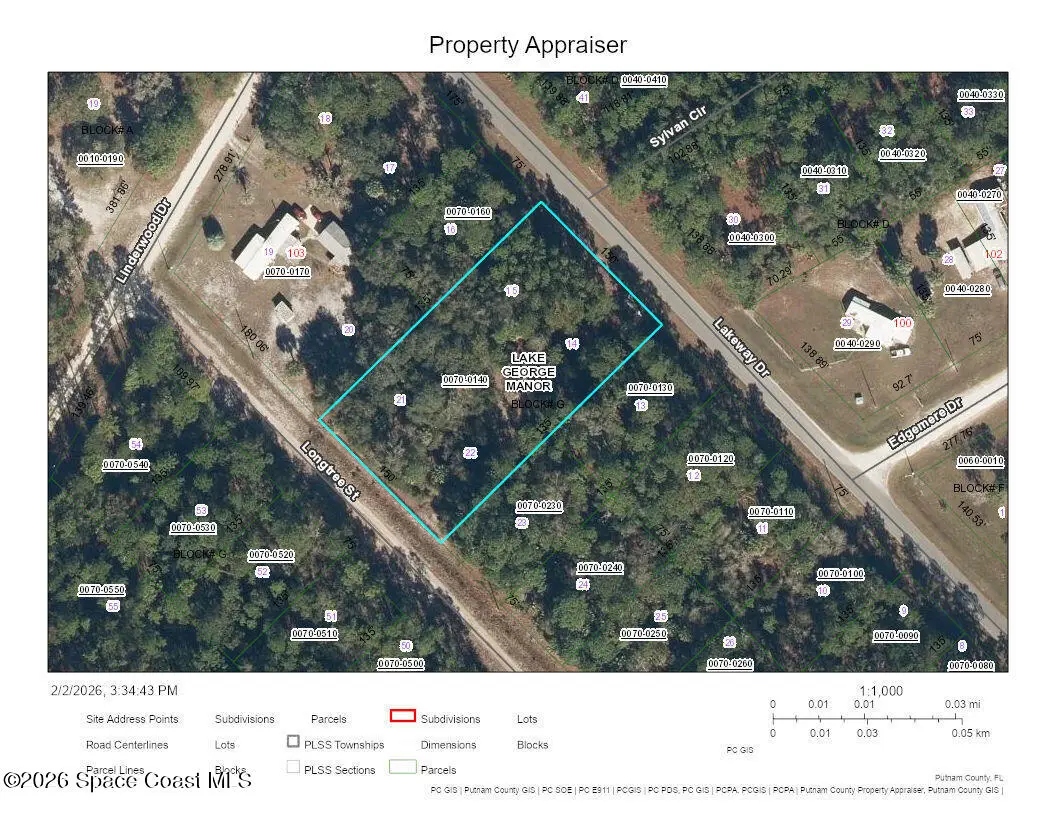 181 Lakeway Drive, Georgetown, Fl 32139, FL