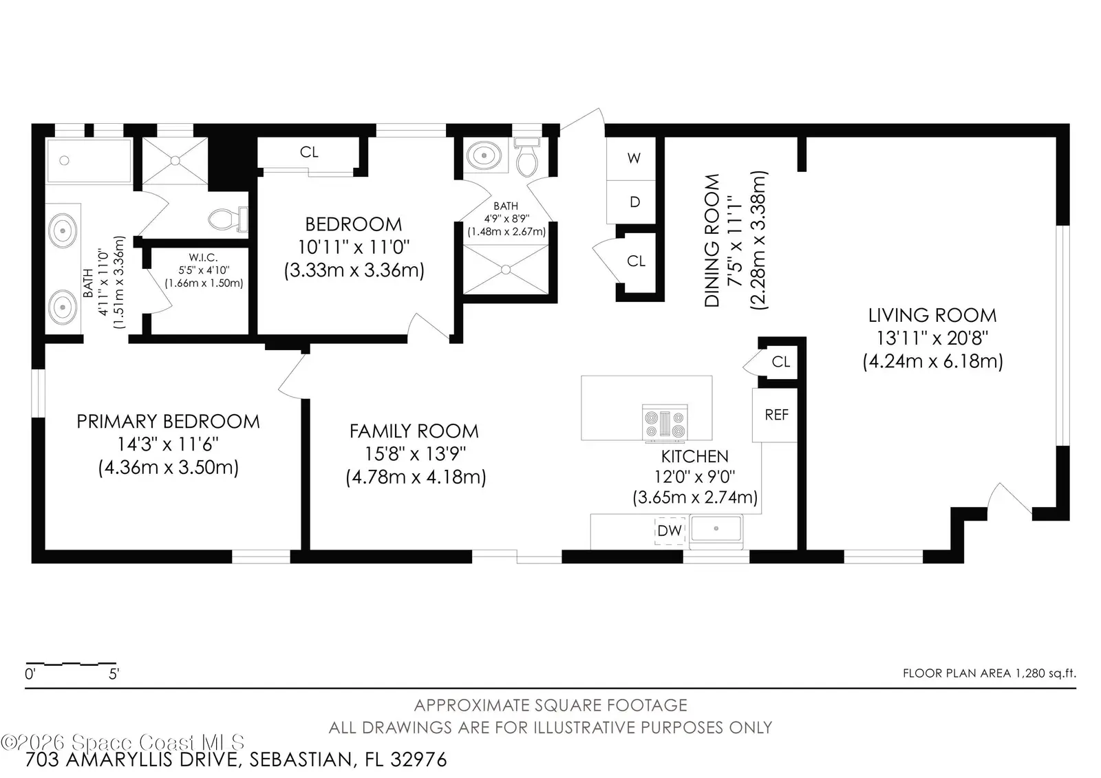 703 Amaryllis Drive, Barefoot Bay, Fl 32976, FL