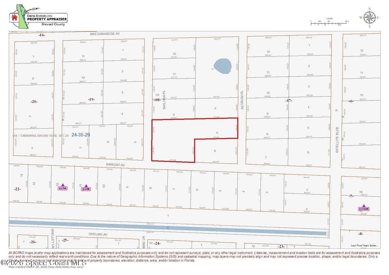 0 Airboat Ave & Beyrum Pl Place, Cocoa, Fl 32926, FL