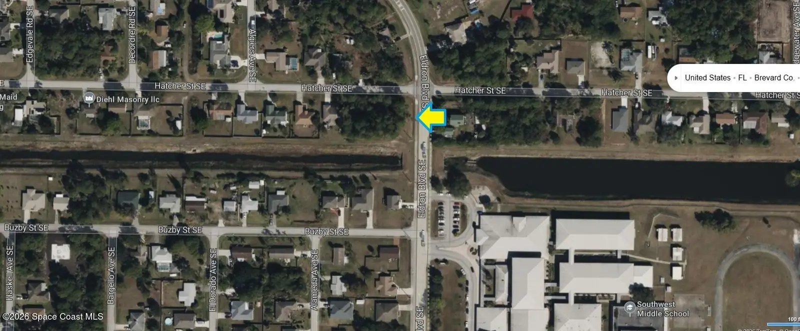 398 Corner Lot On Hatcher Street Se, Palm Bay, Fl 32909, FL