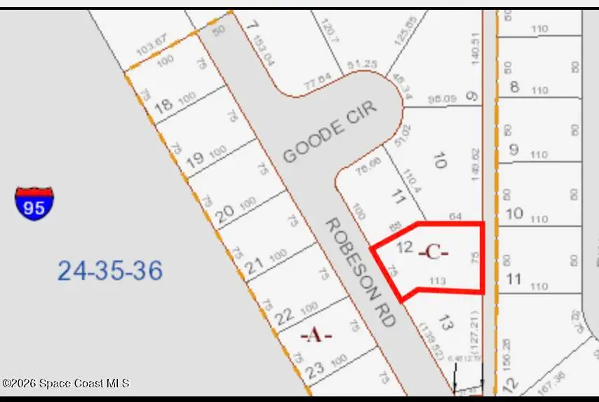 0 Robeson (Lot 12) Road, Cocoa, Fl 32926, FL