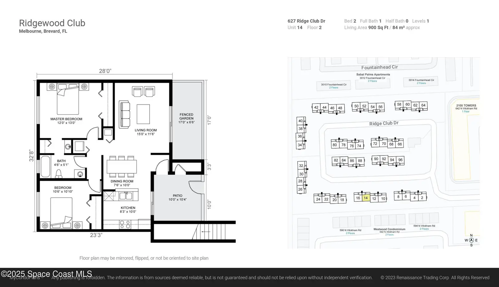 627 Ridge Club Drive 14, Melbourne, Fl 32934, FL