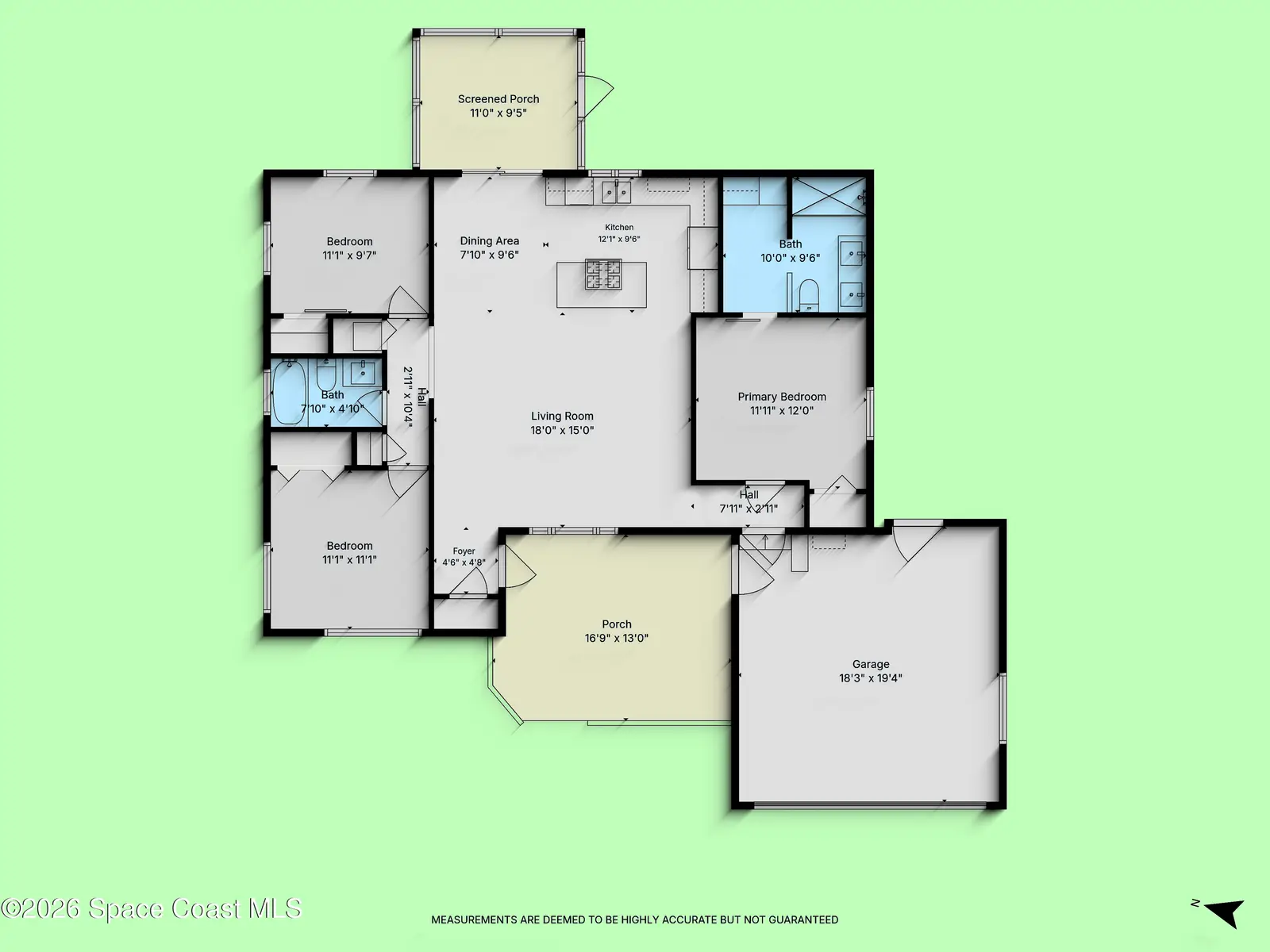 1336 Estridge Drive, Rockledge, Fl 32955, FL