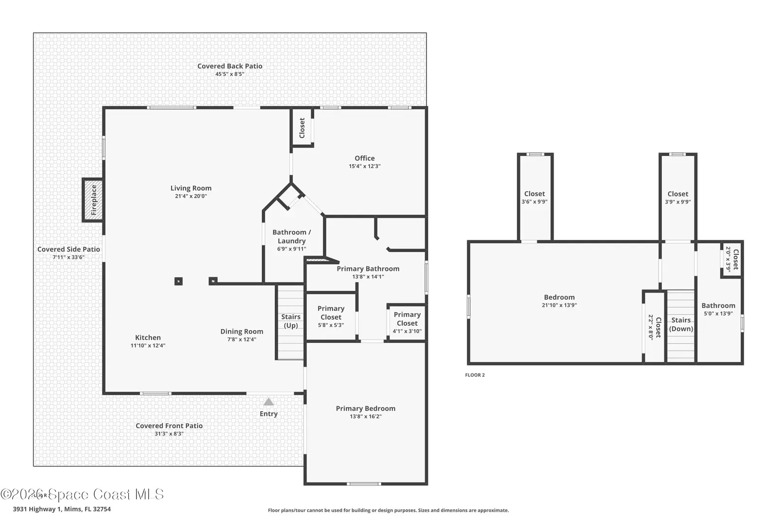 3931 U.S. 1, Mims, Fl 32754, FL