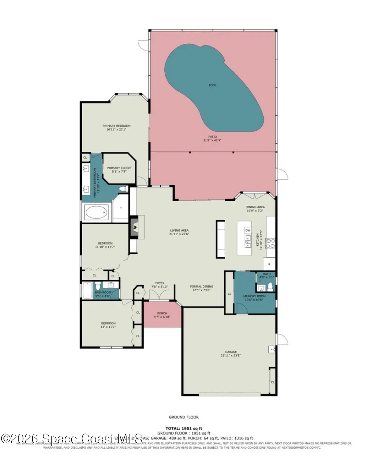 804 Spanish Cove Drive Nw, Melbourne, Fl 32940, FL
