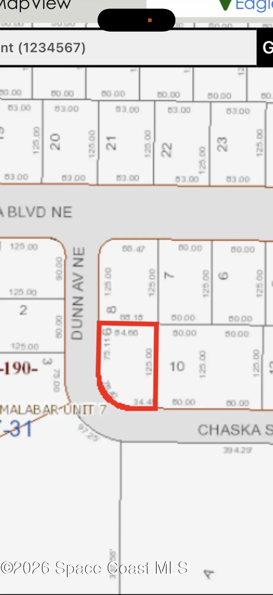 00 Ne Unknown Street Ne, Palm Bay, Fl 32907, FL
