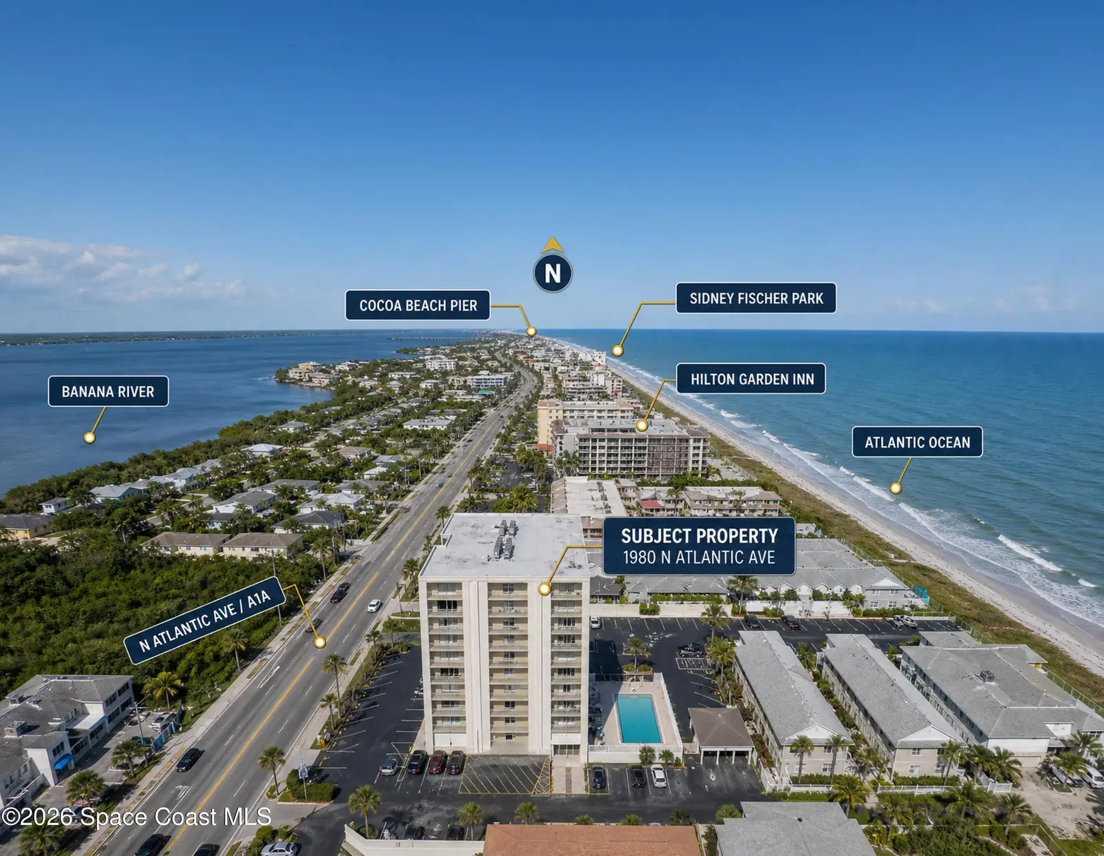 1980 N Atlantic Avenue 201-229, Cocoa Beach, Fl 32931, FL