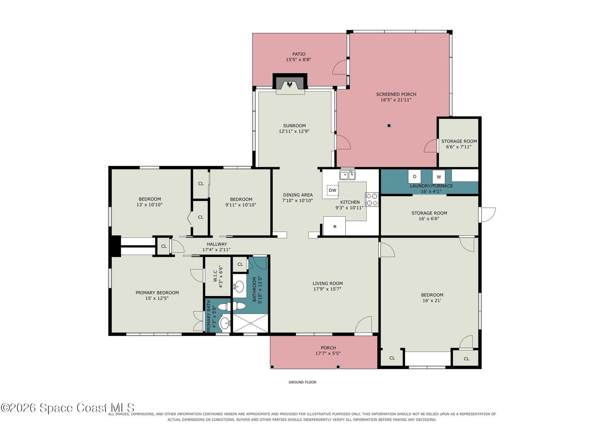 425 Norwood Street, Merritt Island, Fl 32953, FL