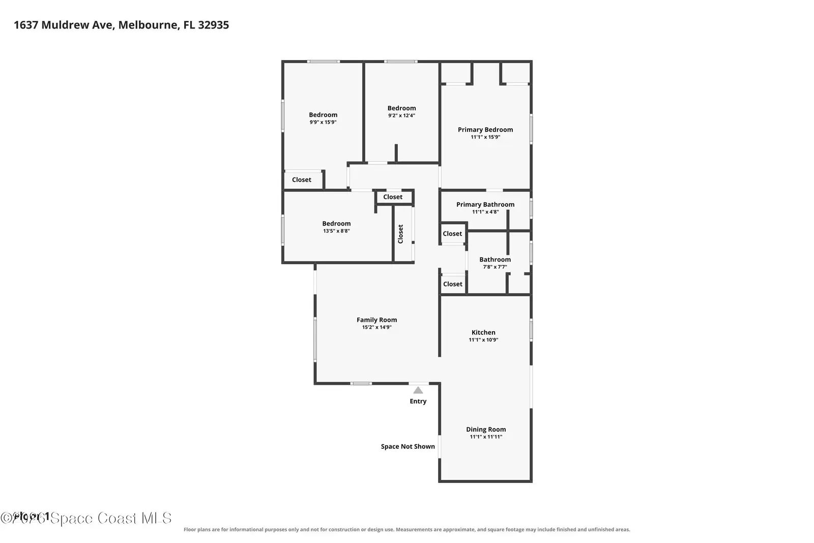 1637 Muldrew Avenue, Melbourne, Fl 32935, FL