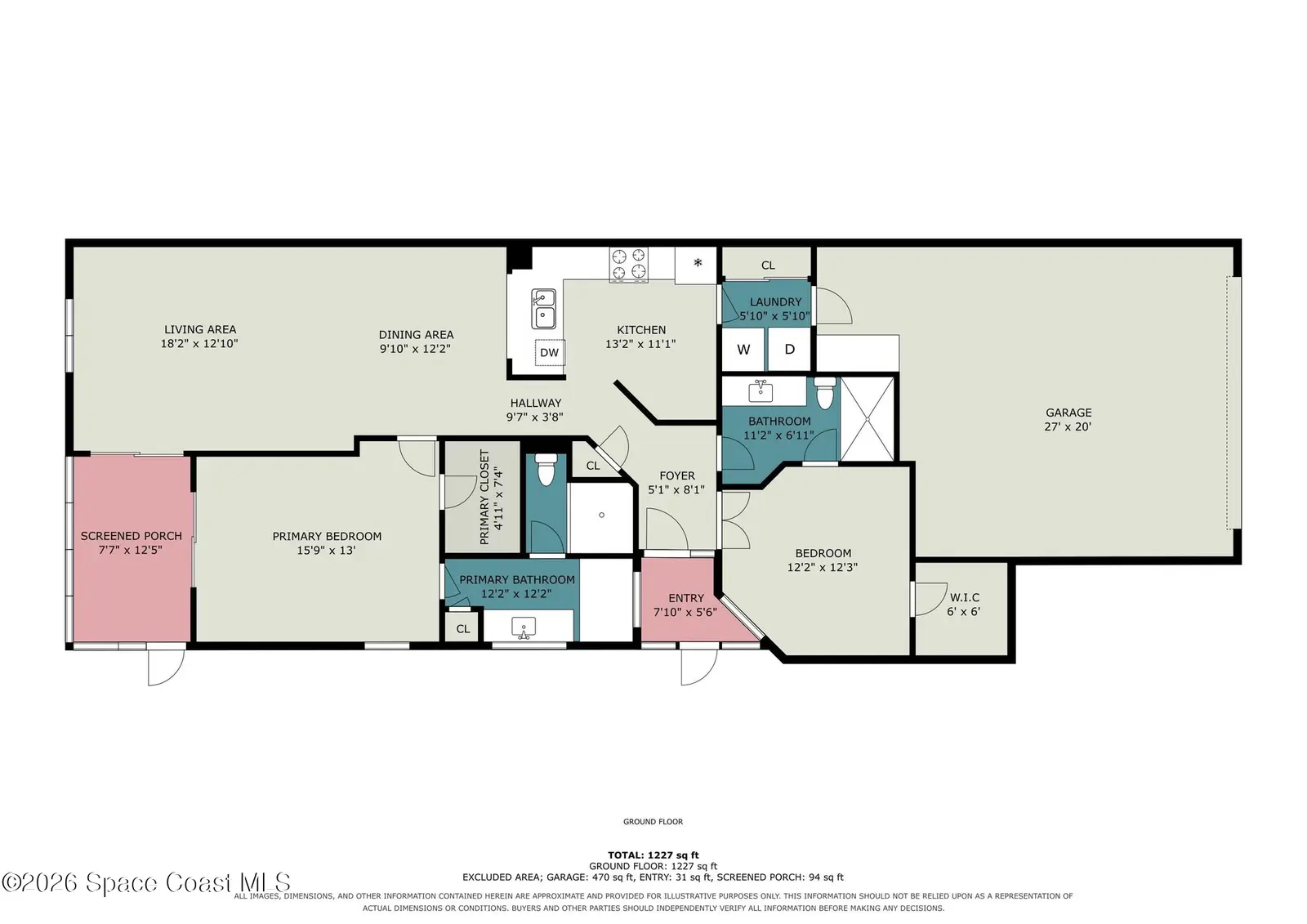 1670 Woodland Drive, Rockledge, Fl 32955, FL