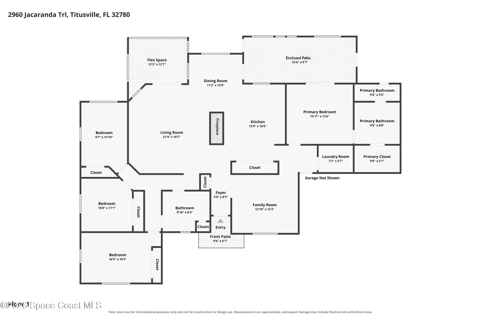 2960 Jacaranda Trail, Titusville, Fl 32780, FL