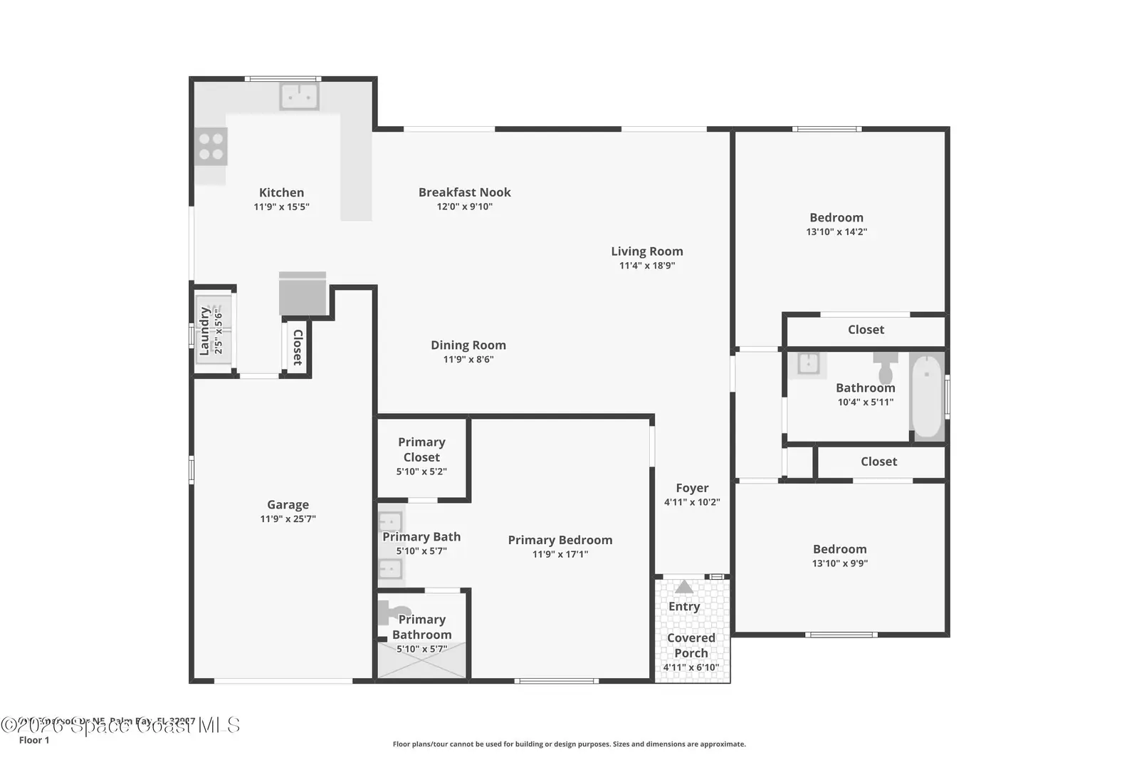 799 Emerson Drive Ne, Palm Bay, Fl 32907, FL