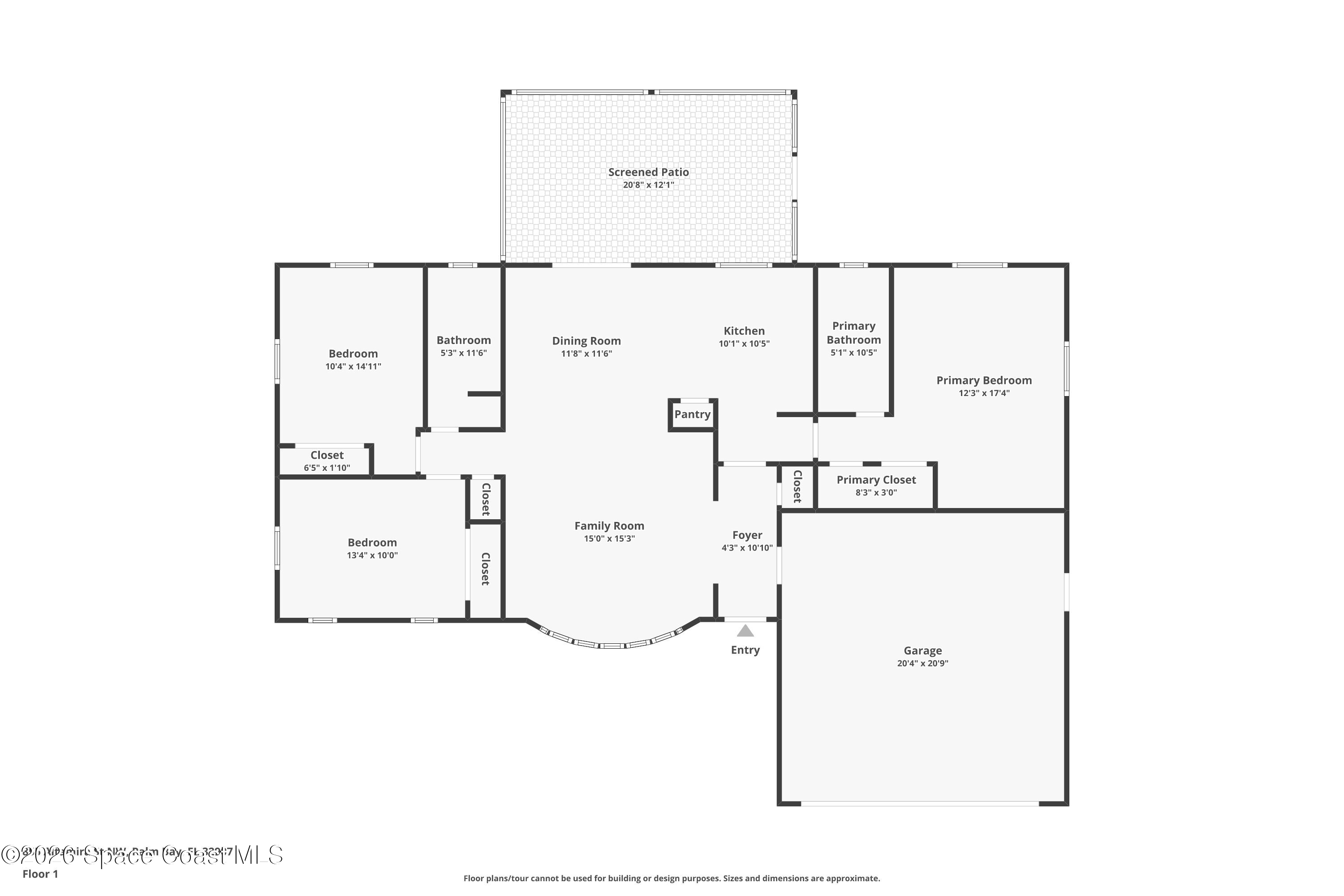 855 Altamira Street Nw, Palm Bay, Fl 32907, FL