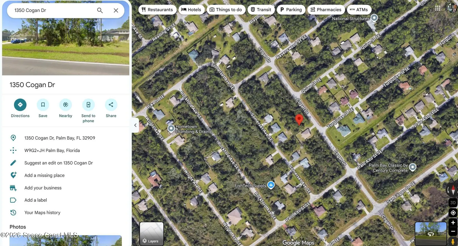 1350 Cogan Drive, Palm Bay, Fl 32909, FL