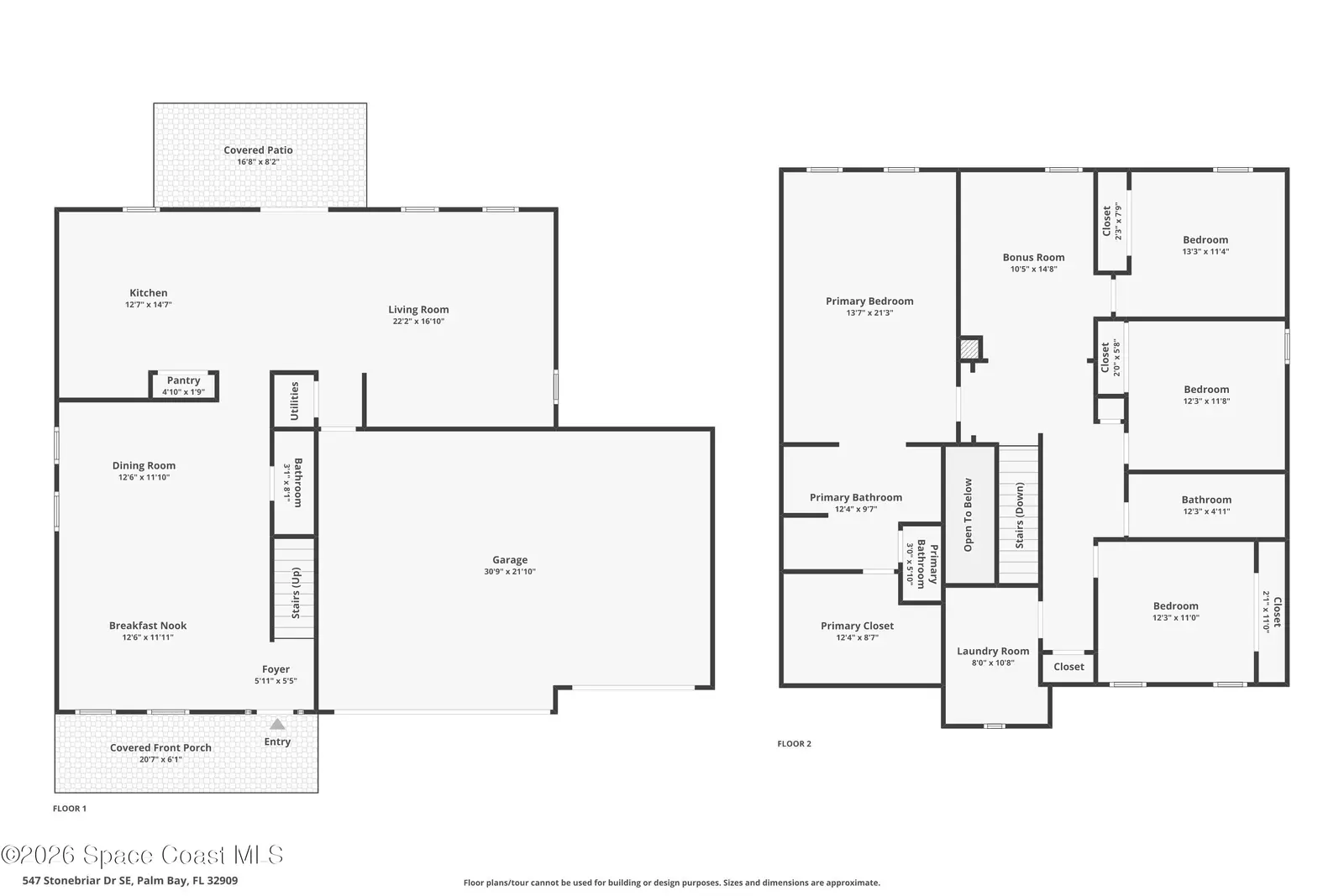 547 Stonebriar Drive Se, Palm Bay, Fl 32909, FL