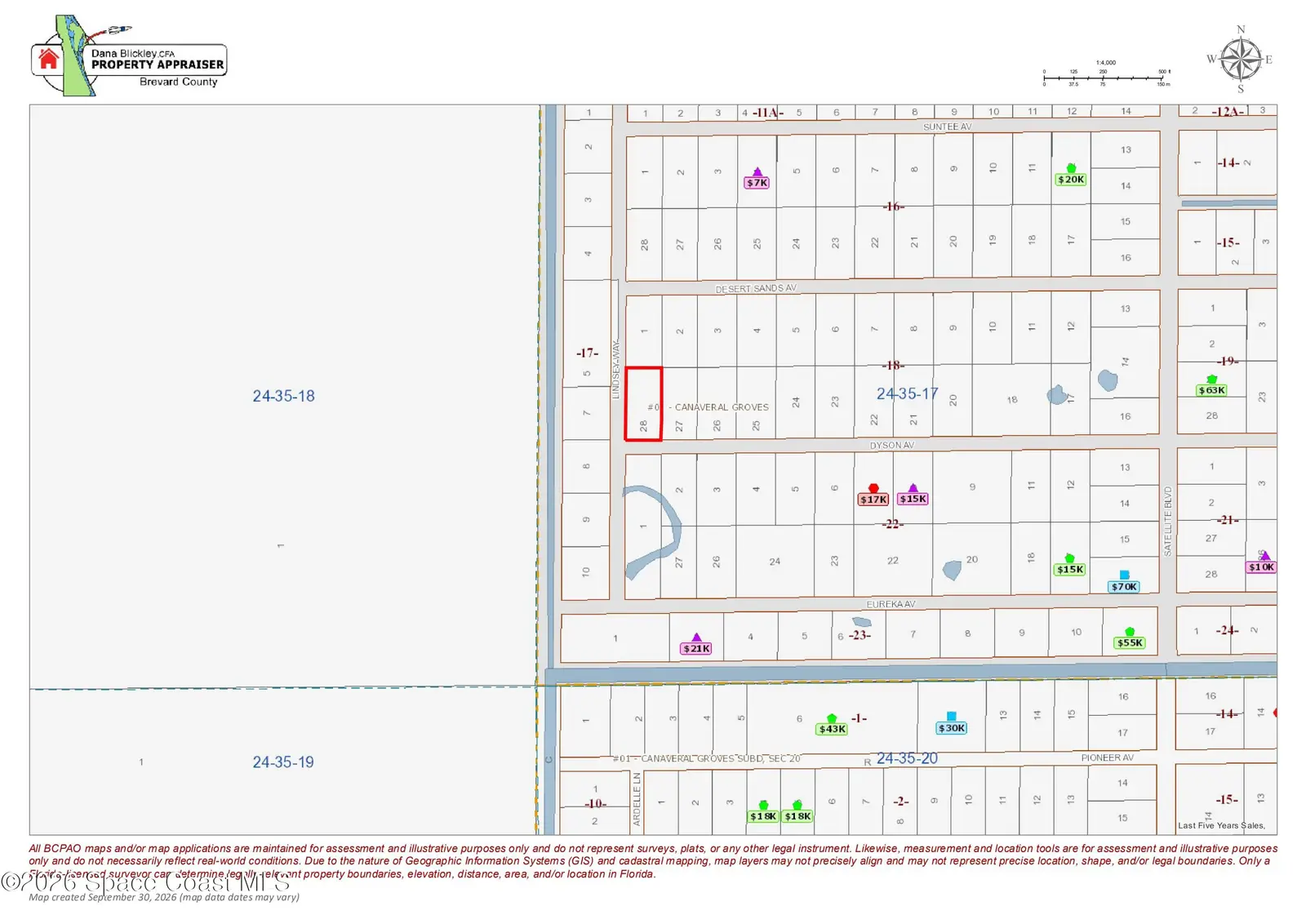 000 Dyson-Lot 28, Cocoa, Fl 32926, FL