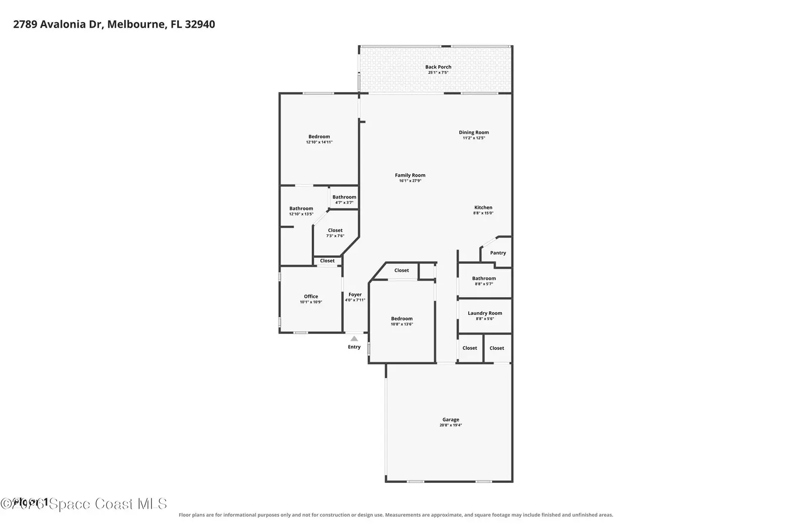 2789 Avalonia Drive, Melbourne, Fl 32940, FL