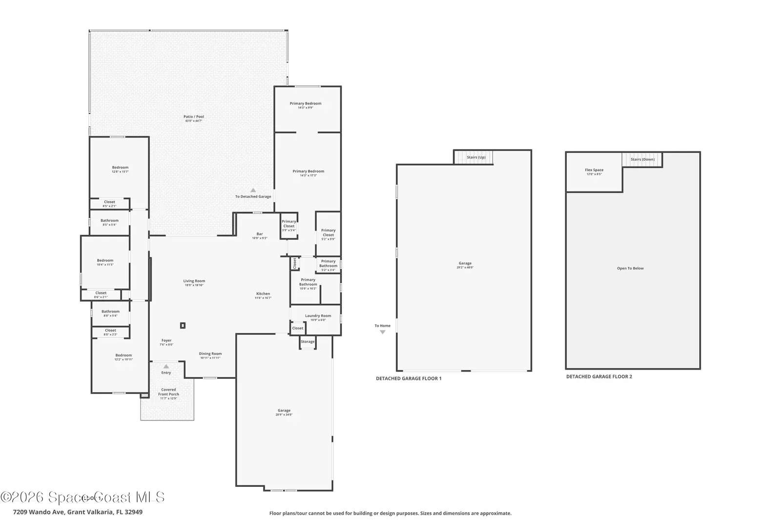 7209 Wando Avenue, Grant, Fl 32949, FL