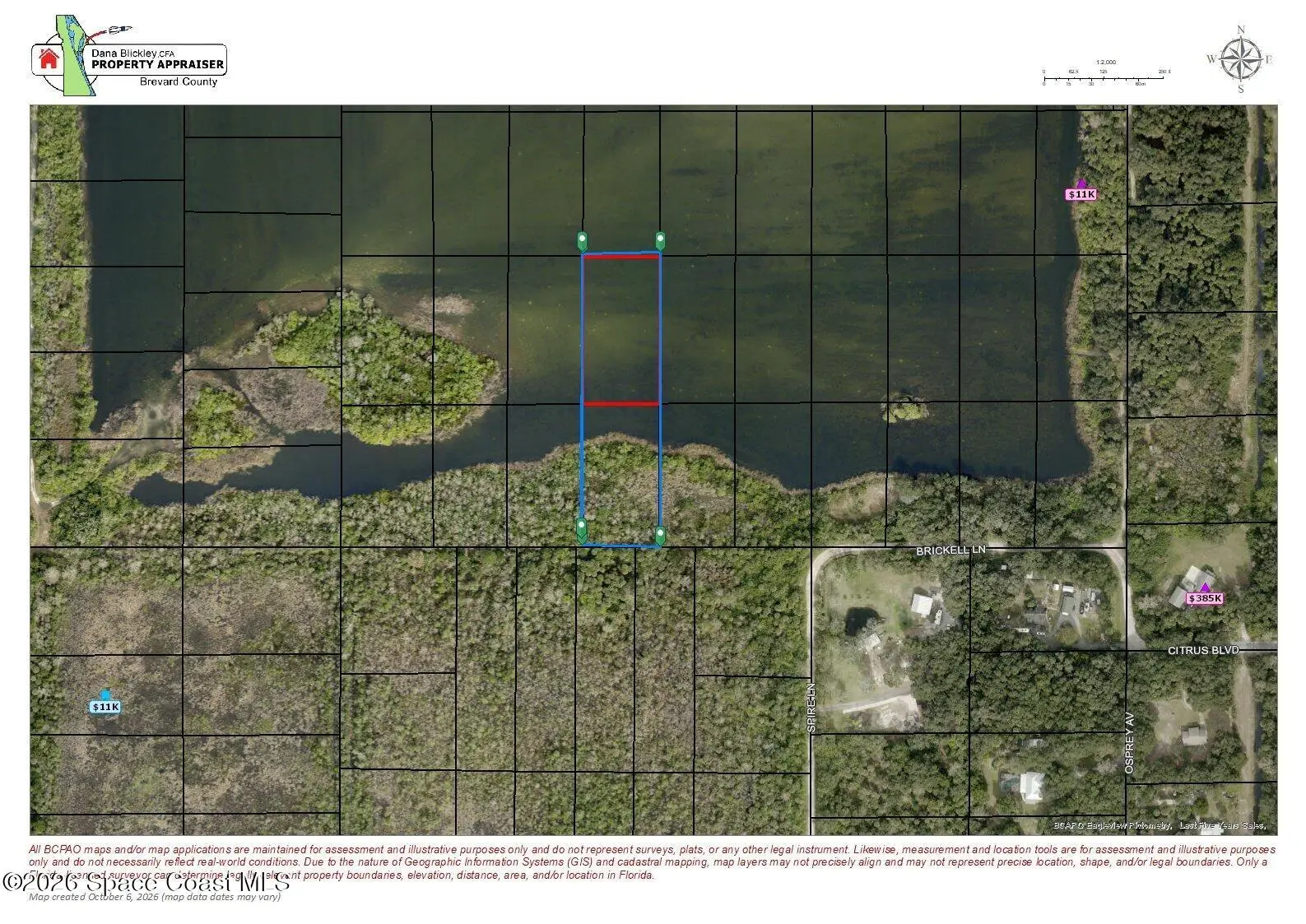 0 Brickell Lane, Cocoa, Fl 32926, FL