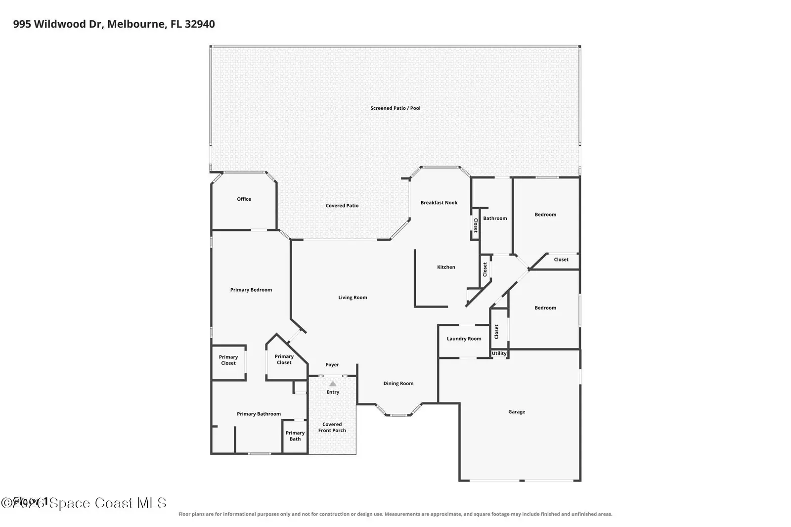 995 Wildwood Drive, Melbourne, Fl 32940, FL