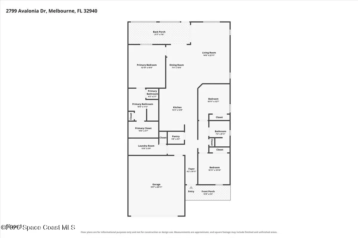 2799 Avalonia Drive, Melbourne, Fl 32940, FL