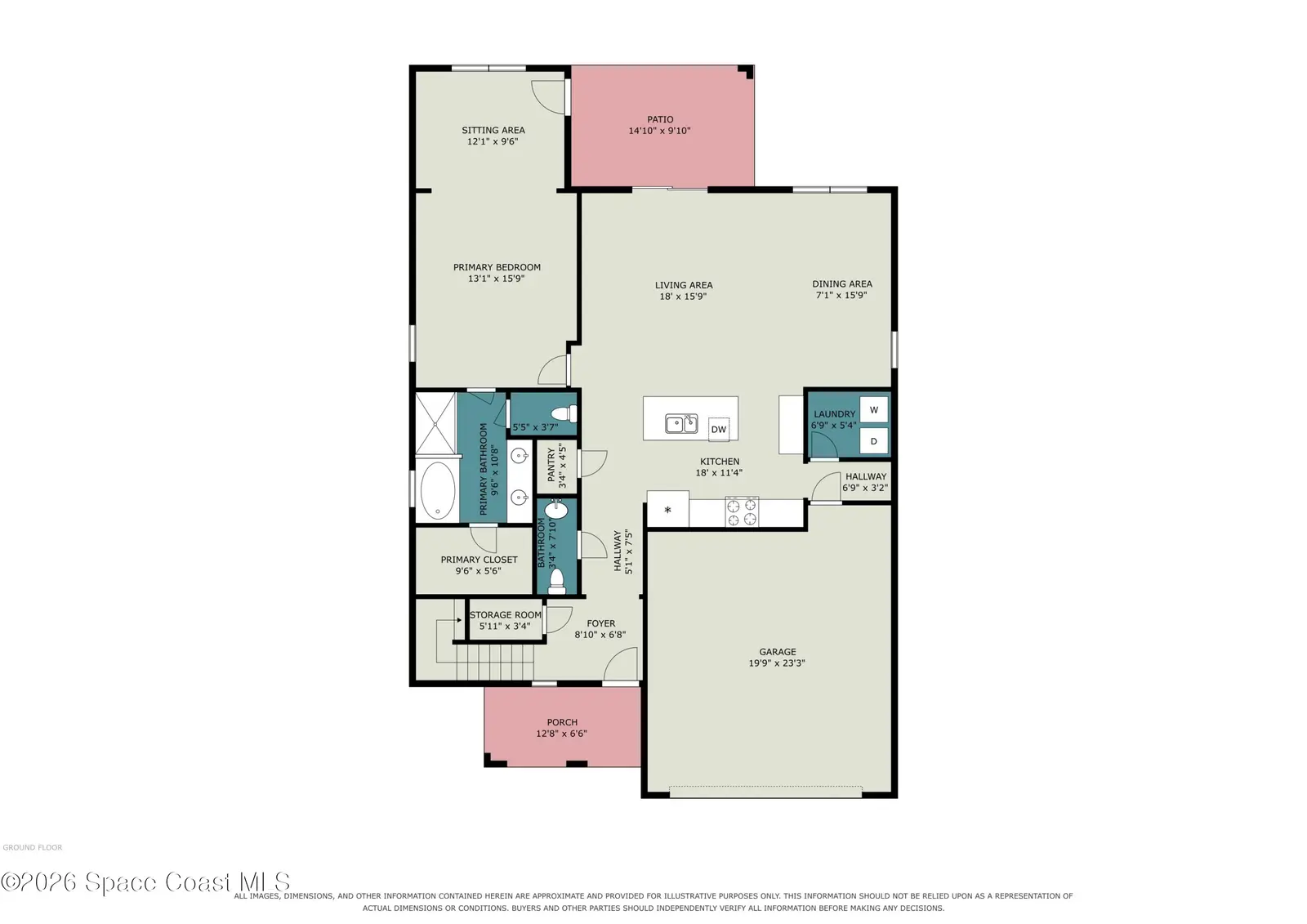 3712 Whimsical Circle, Rockledge, Fl 32955, FL