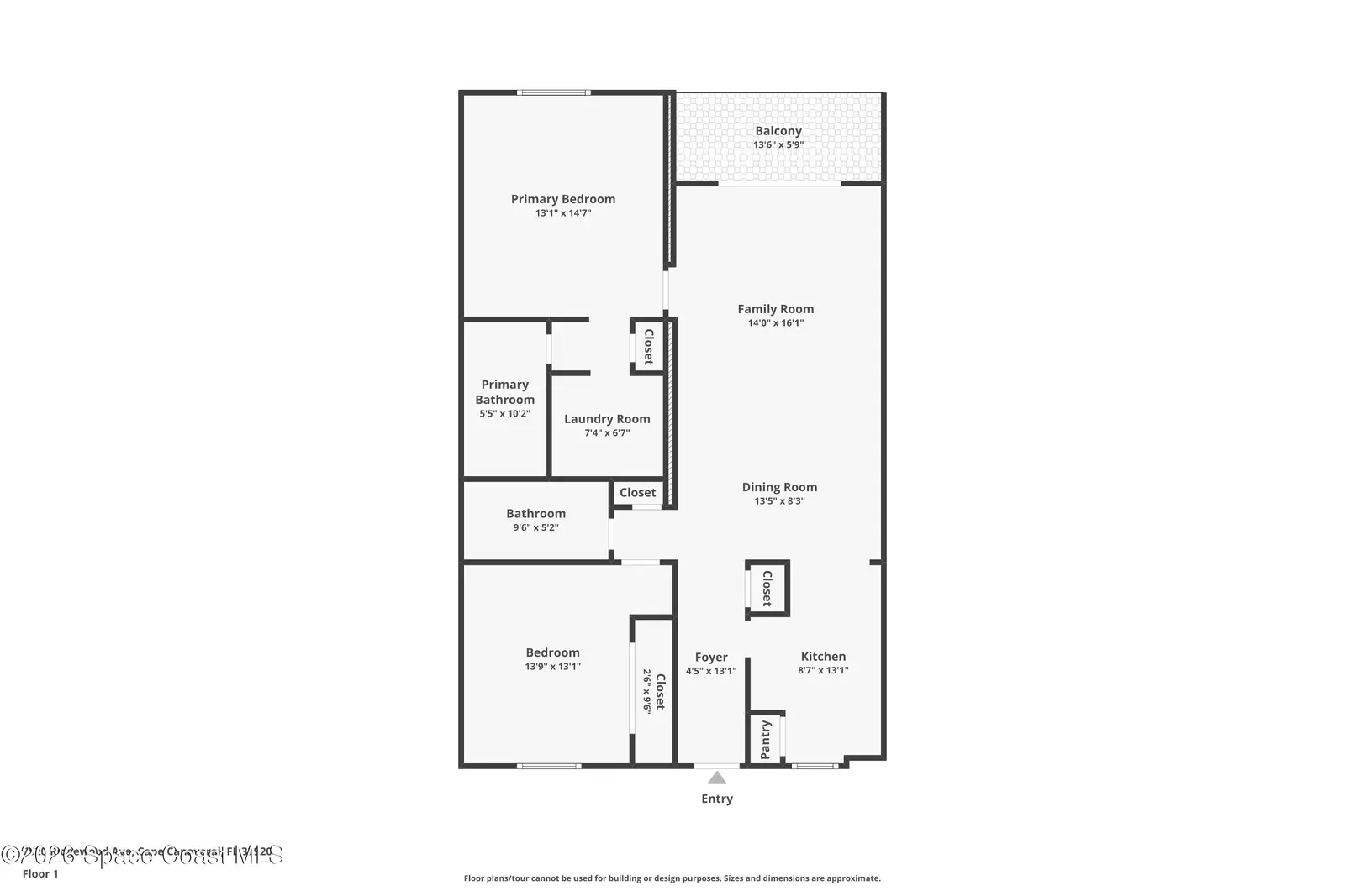 7520 Ridgewood Avenue 302, Cape Canaveral, Fl 32920, FL