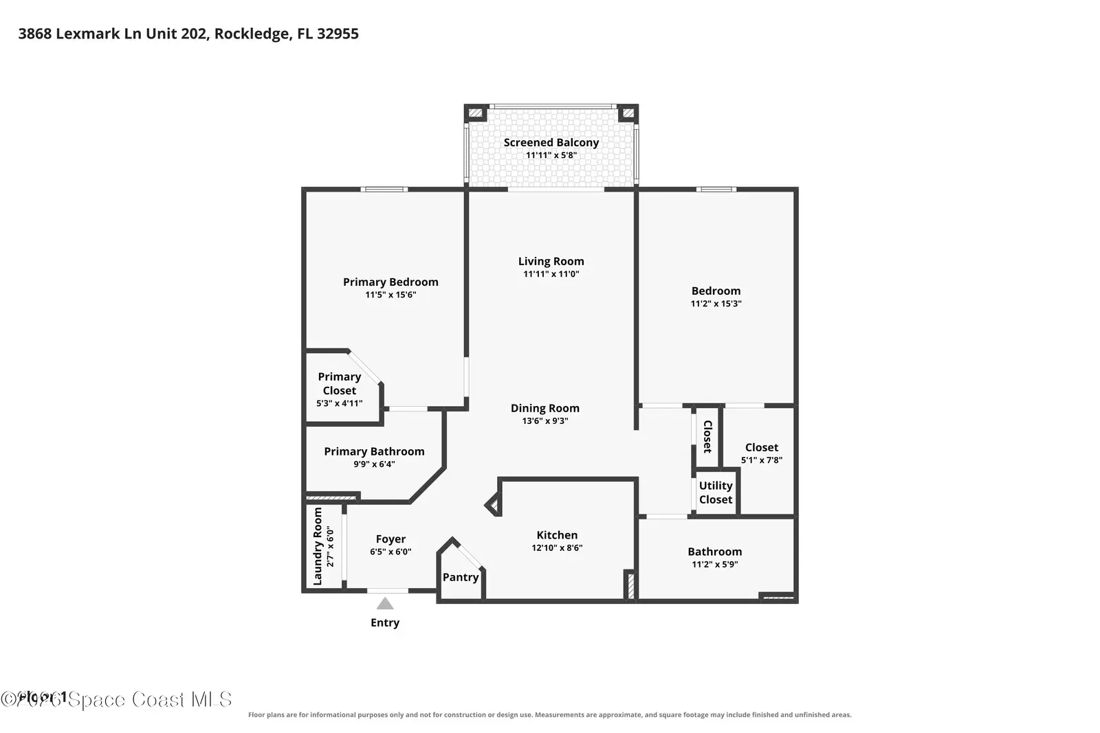 3868 Lexmark Lane 202, Rockledge, Fl 32955, FL