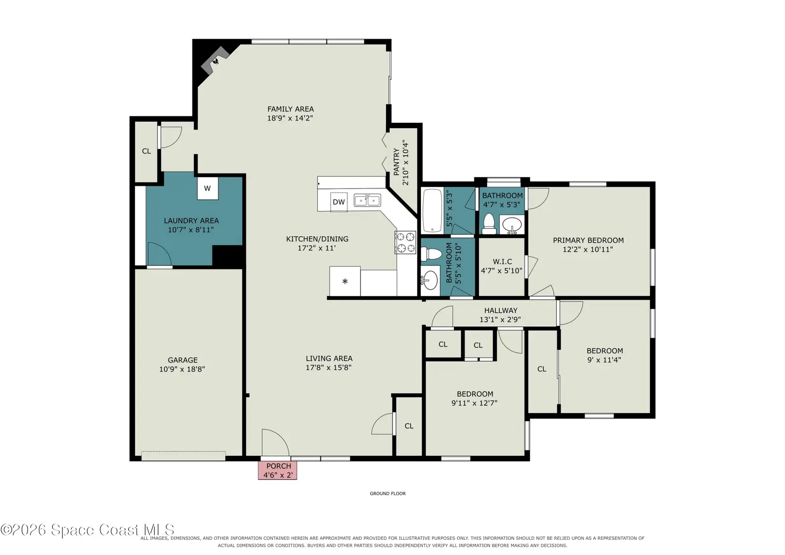 1550 Hillcrest Drive, Melbourne, Fl 32935, FL