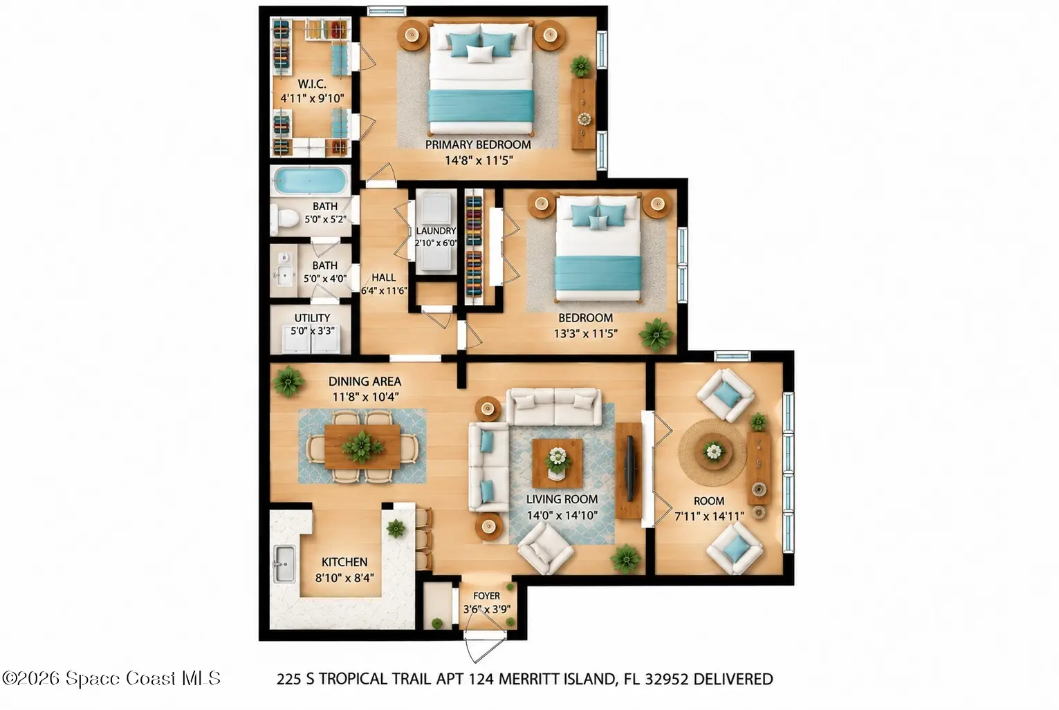 225 S Tropical Trail 124, Merritt Island, Fl 32952, FL