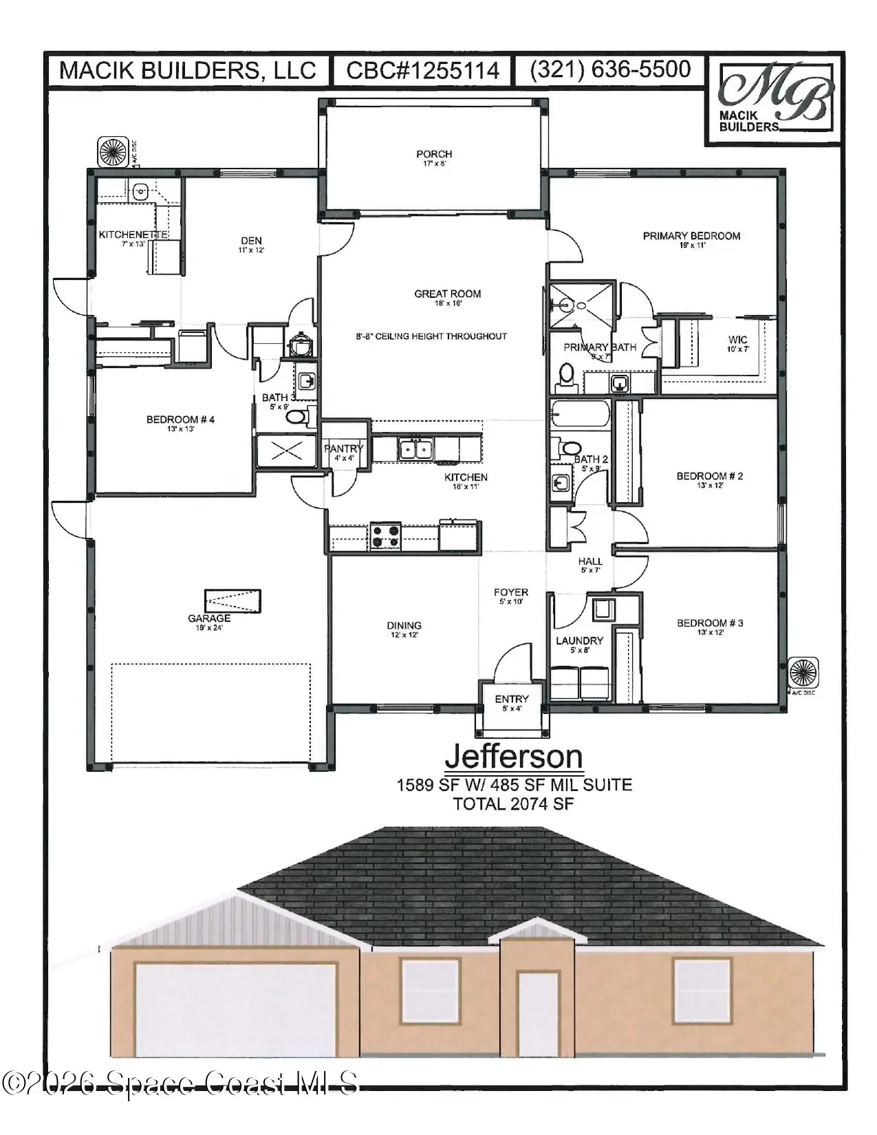 912 Jefferson Road, Rockledge, Fl 32955, FL