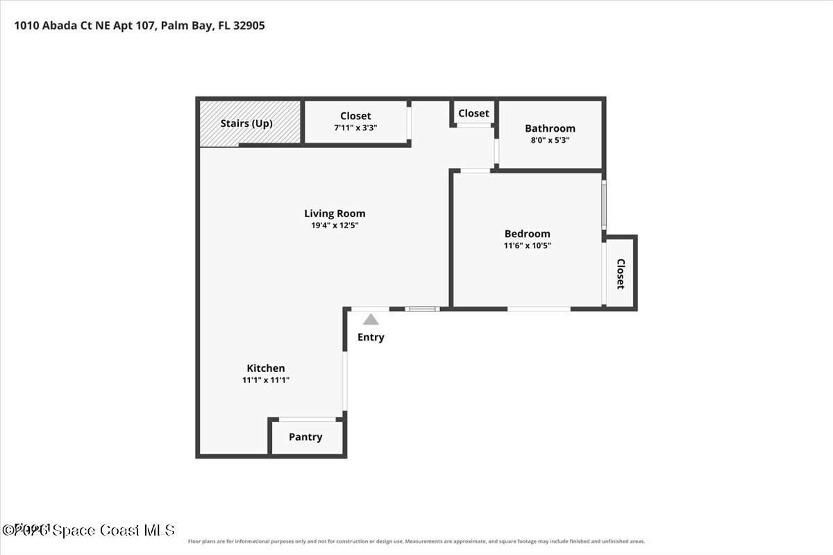 1010 Abada Court Ne 107, Palm Bay, Fl 32905, FL