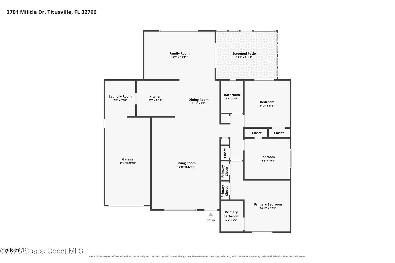 3701 Militia Drive, Titusville, Fl 32796, FL