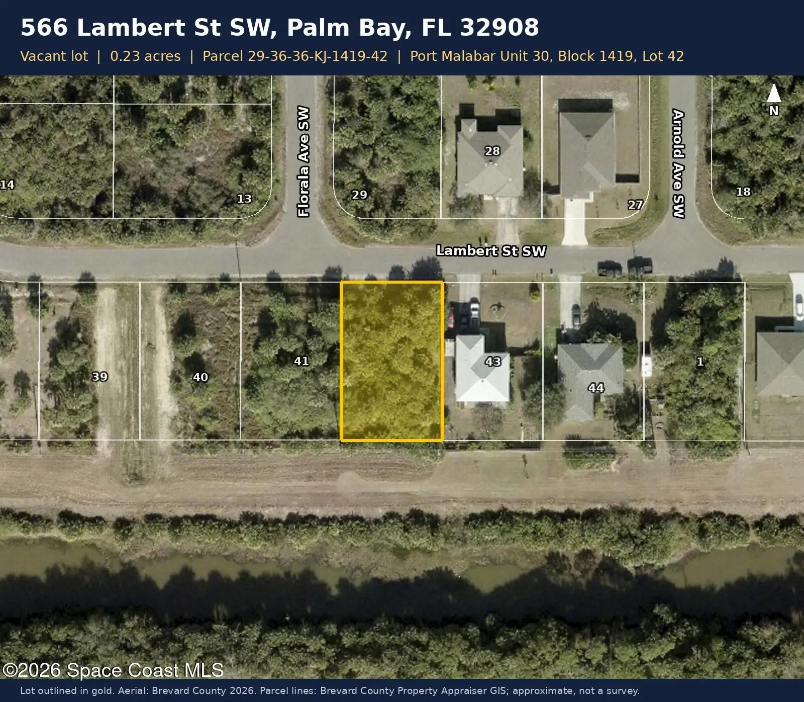 566 Lambert Street Sw, Palm Bay, Fl 32908, FL