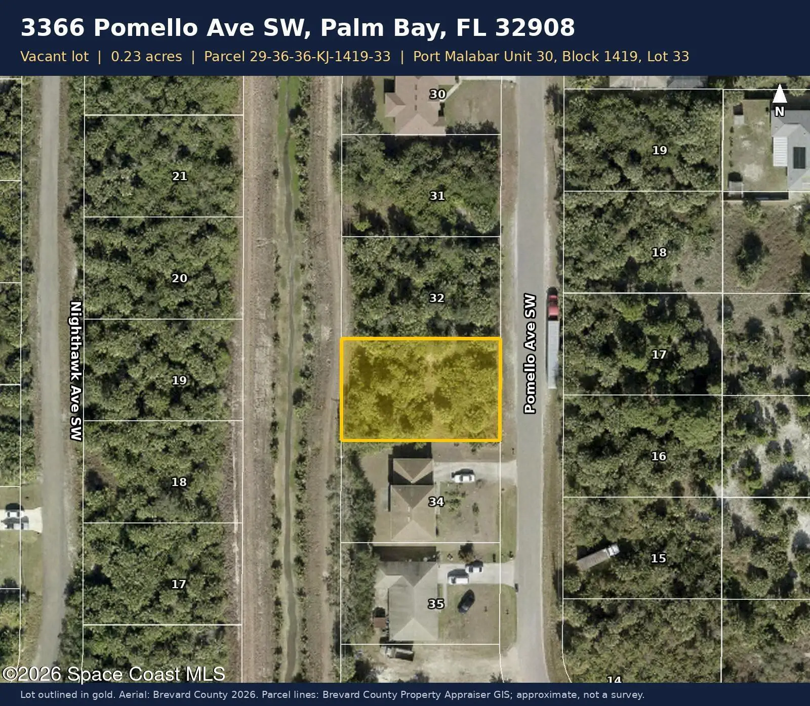 3366 Pomello Avenue Sw, Palm Bay, Fl 32908, FL
