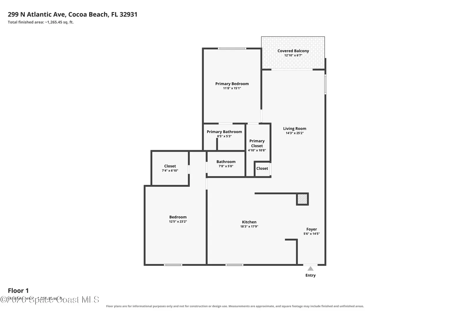 299 N Atlantic Avenue 304, Cocoa Beach, Fl 32931, FL