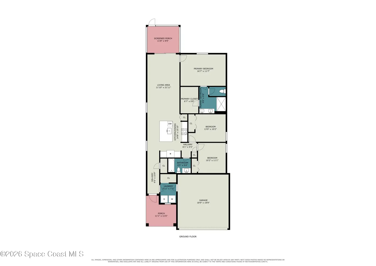 2161 Marigold Trail Nw, Palm Bay, Fl 32907, FL