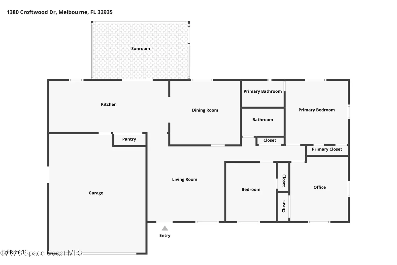 1380 Croftwood Drive, Melbourne, Fl 32935, FL