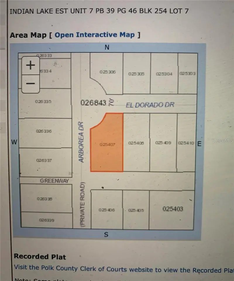 Blk 254 Lot 7 El Dorado Dr, FL